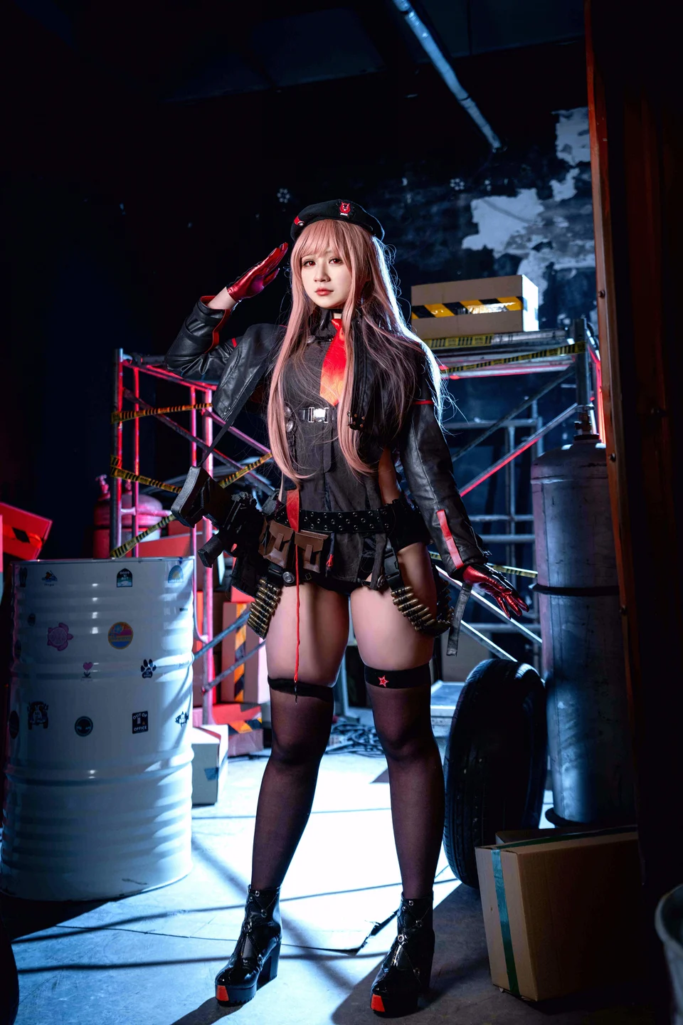 Zyra秋_胜利女神：妮姬·拉毗_贝雷帽_25P_246MB